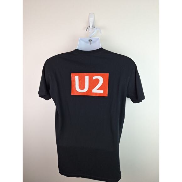 U2 Rock Band Berlin Subway Layout Black Tshirt Size Medium - Picture 3 of 6